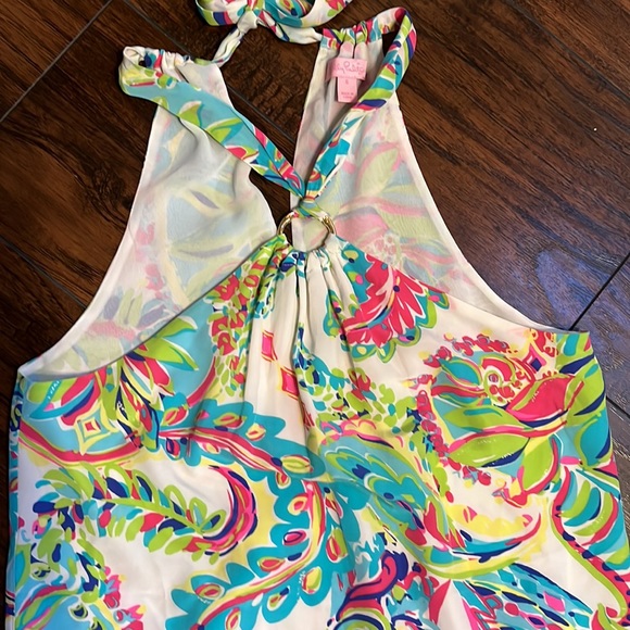 Lilly Pulitzer Cassandra Silk Top - Picture 4 of 10